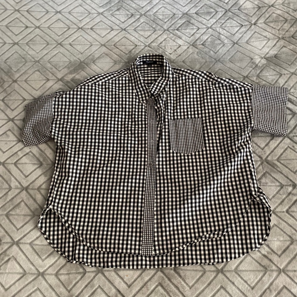 Madewell Gingham shirt